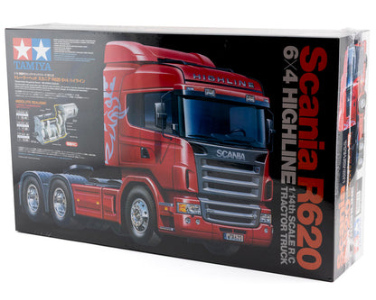 Tamiya 1/14 Scania R620 Highline 6x4 Electric Semi-Truck Kit