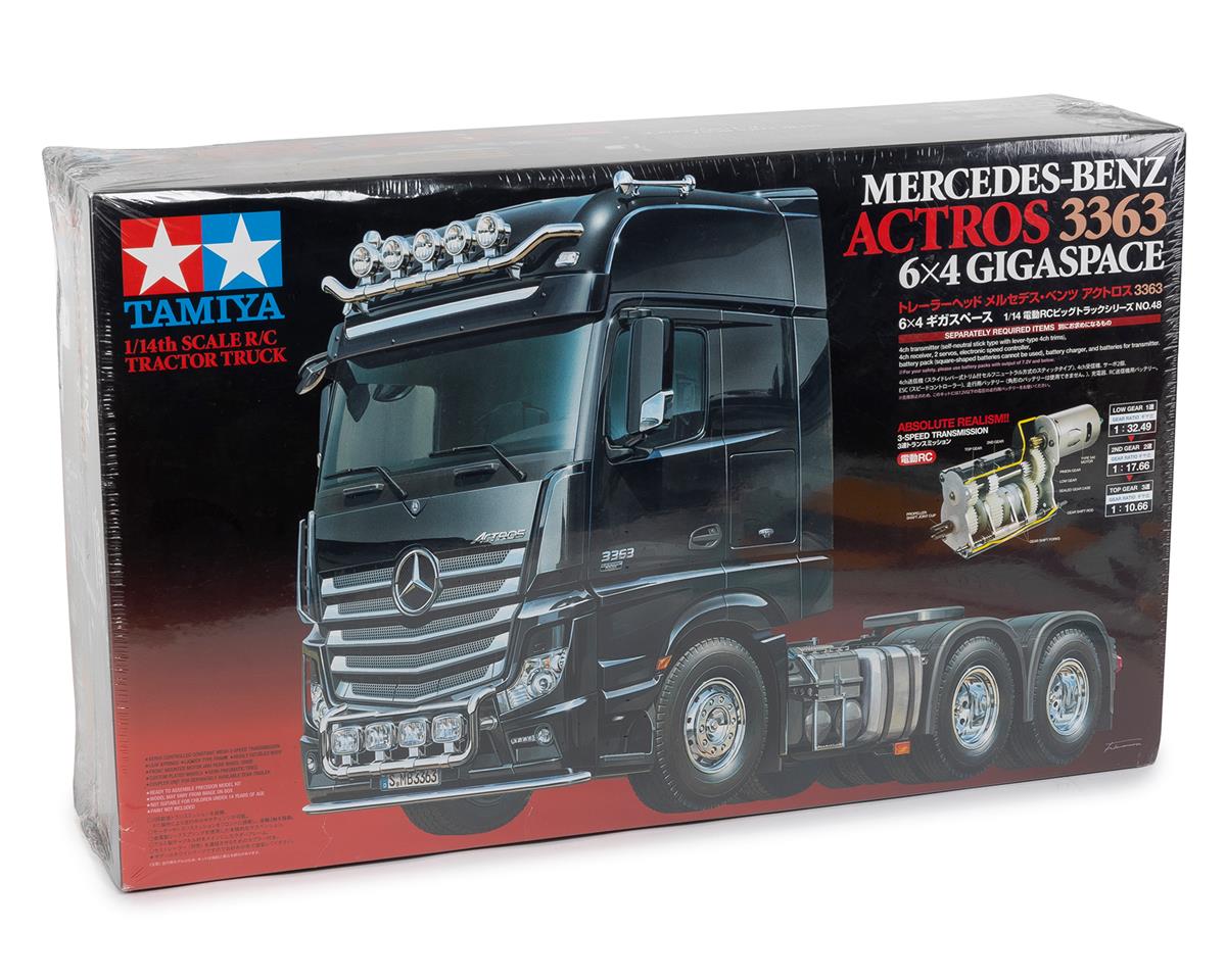 Tamiya 1/14 Mercedes-Benz Actros 3363 Semi Truck Kit (GigaSpace)