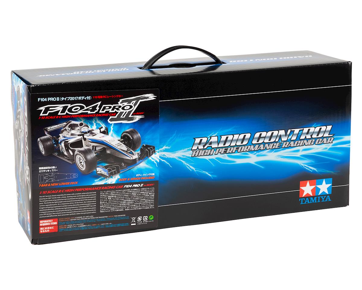 Tamiya F104 PRO II 1/10 2WD Electric Competition F1 Chassis Kit (Clear)