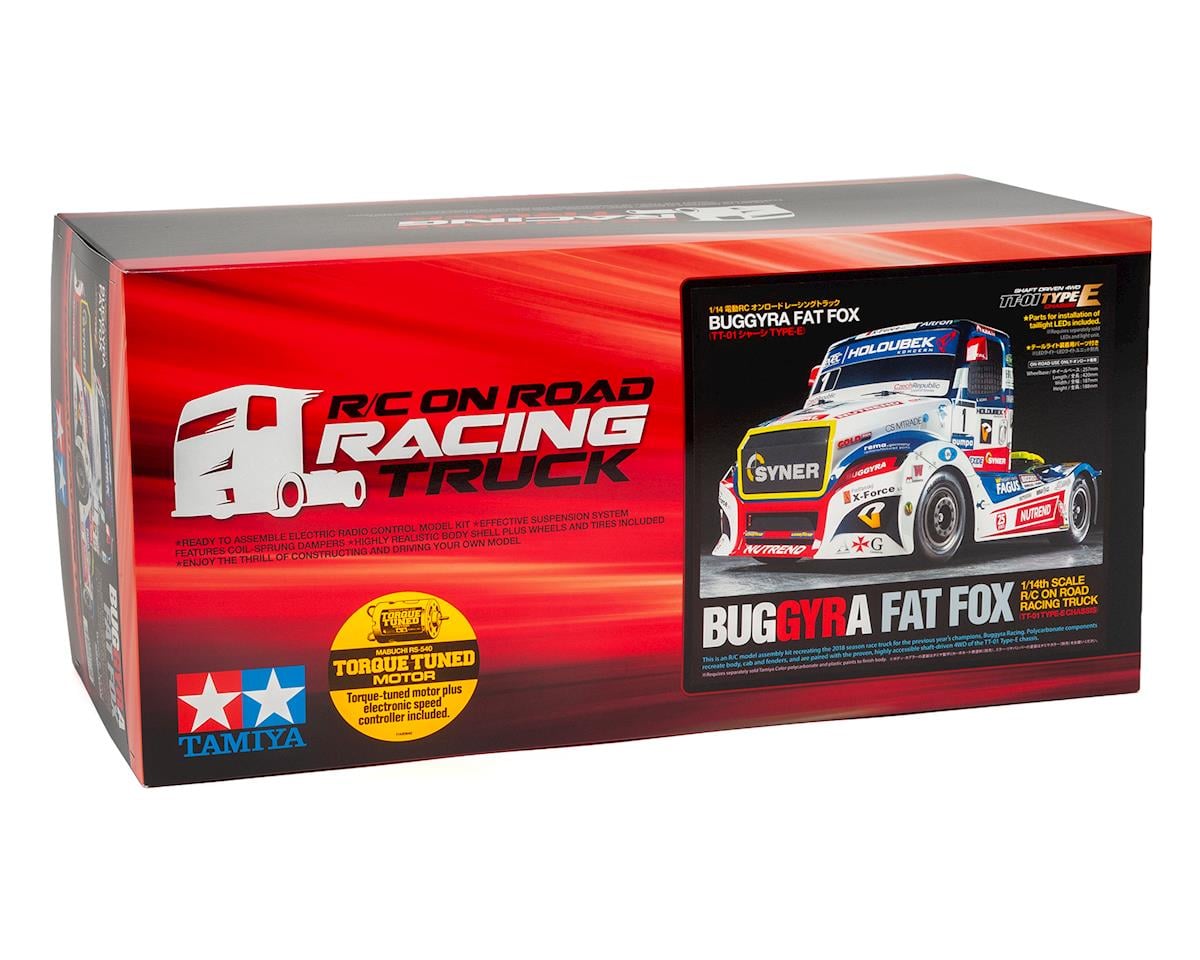 Tamiya Buggyra Fat Fox 1/14 4WD On-Road Euro Truck Kit (TT-01)