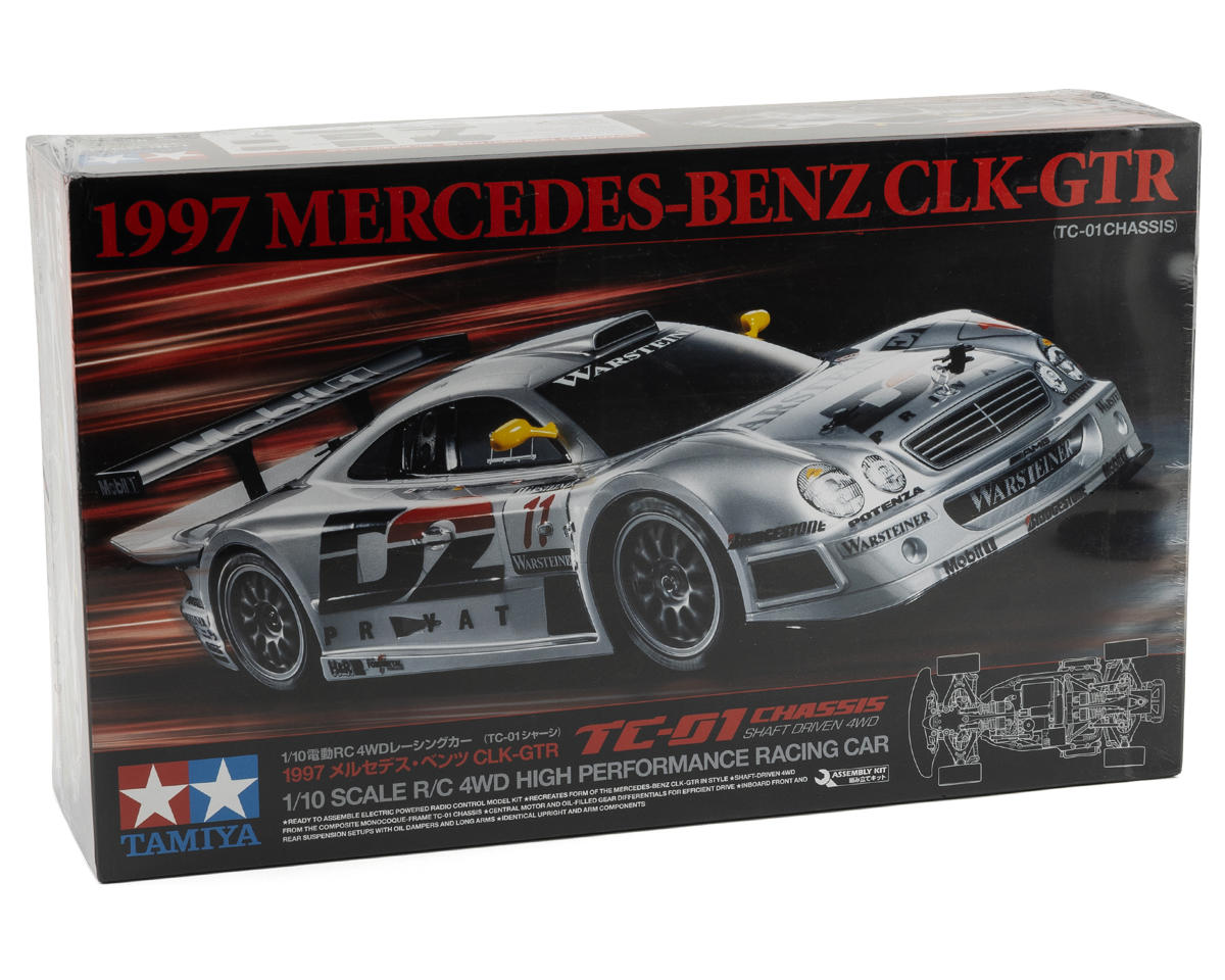 Tamiya 1997 Mercedes-Benz CLK-GTR 1/10 4WD Electric Touring Car Kit