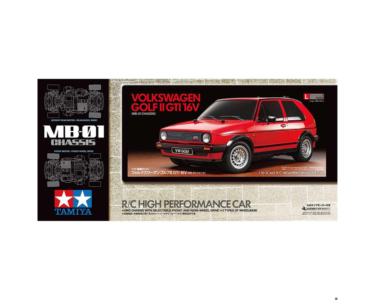 Tamiya Volkswagen Golf II GTI 16V Electric 1/10 FWD/RWD On-Road Kit (MB-01)