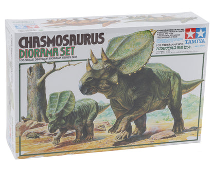 Tamiya 1/35 Chasmosaurus Model Diorama Set
