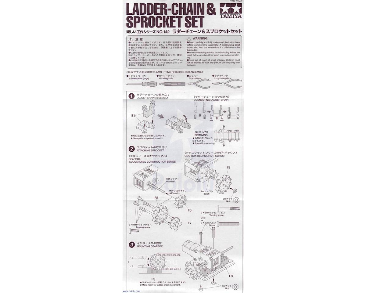 Tamiya Ladder-Chain & Sprocket Set