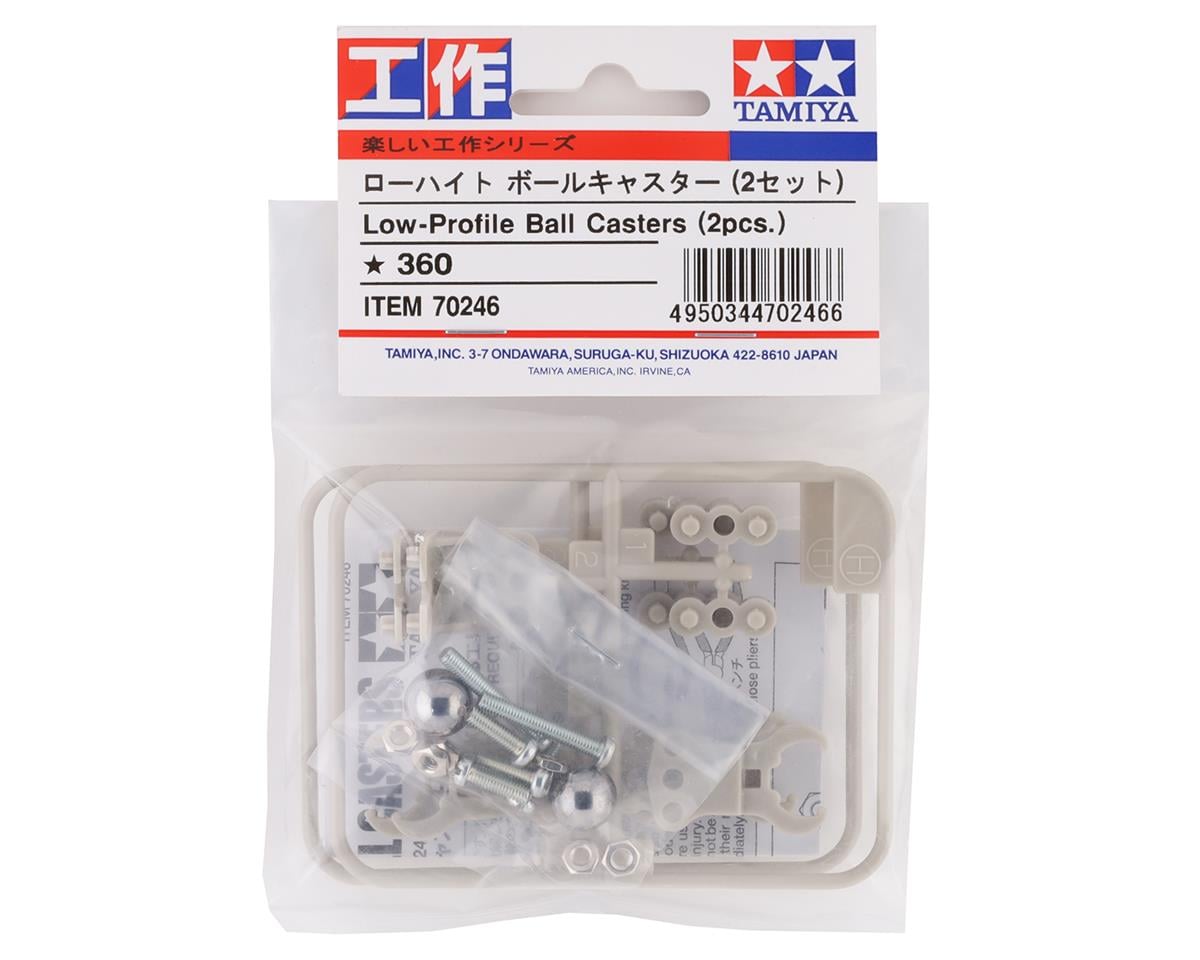 Tamiya Low-Profile Ball Casters (2)
