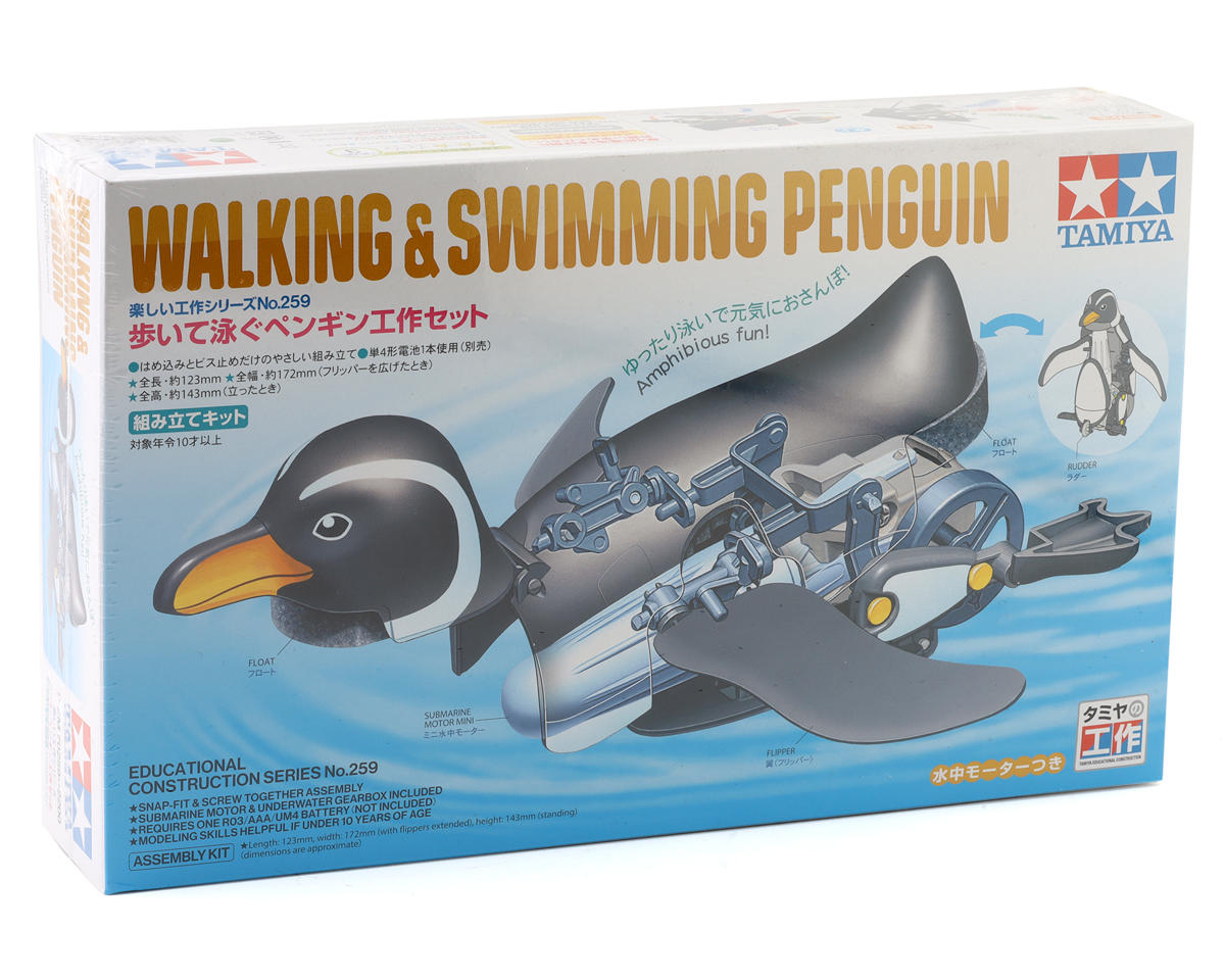 Tamiya Walking & Swimming Penguin Mechanical Model Kit