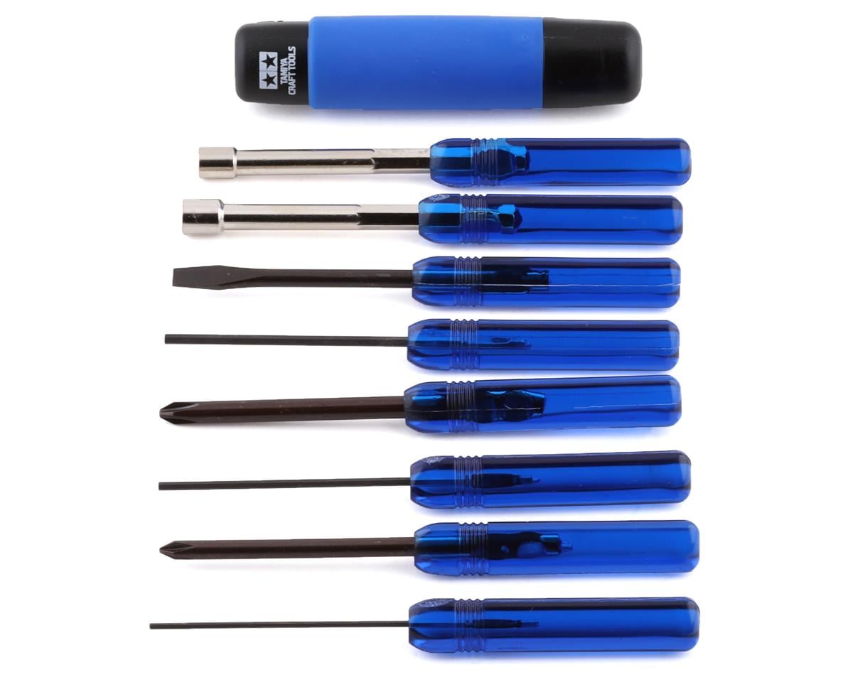 Tamiya 8-Piece Metric RC Tool Set w/Carrying Case