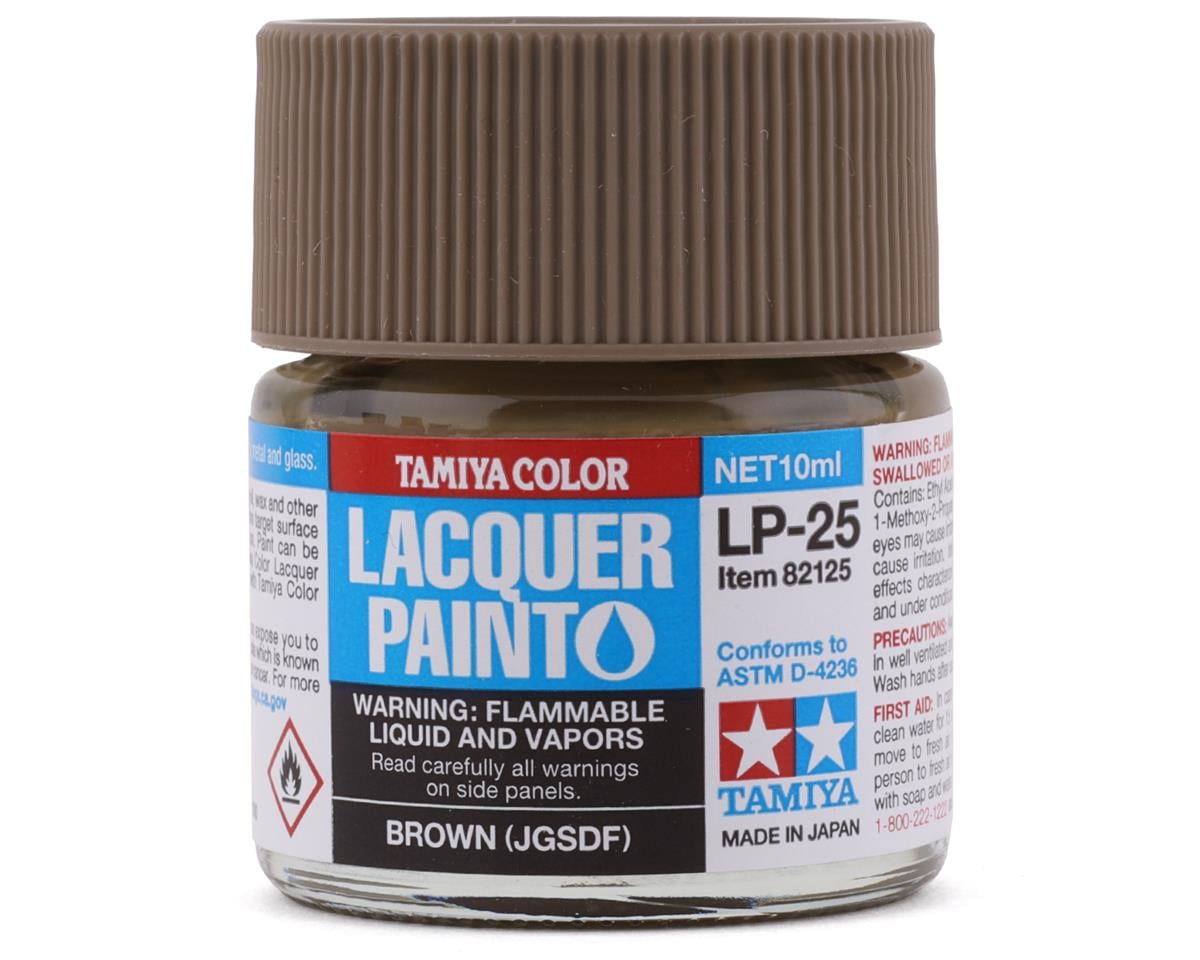 Tamiya LP-25 Brown JGSDF Lacquer Hobby Paint (10ml)