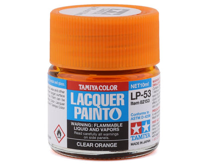 Tamiya LP-53 Clear Orange Lacquer Paint (10ml)