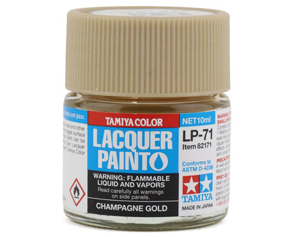 Tamiya LP-71 Champagne Gold Lacquer Paint (10ml)