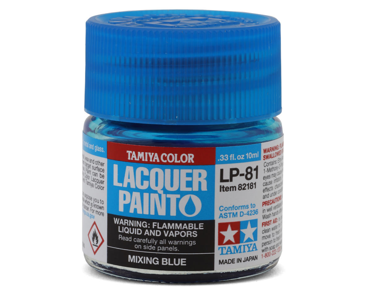 Tamiya Lacquer LP-81 Mixing Blue Lacquer Hobby Paint (10ml)