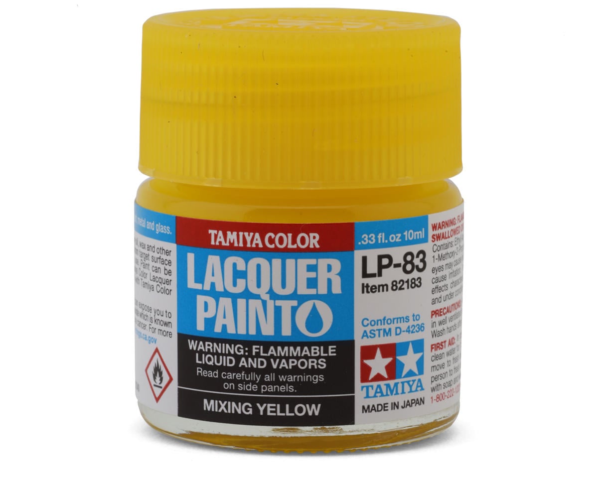 Tamiya Lacquer LP-83 Mixing Yellow Lacquer Hobby Paint (10ml)