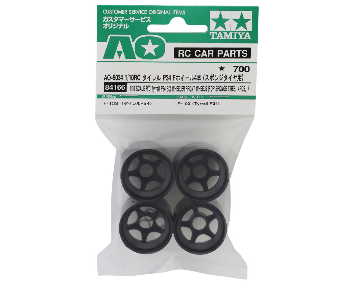 Tamiya Tyrrell P34 F1 Front Wheels (4) (F103)