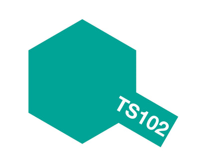 Tamiya TS-102 Cobalt Green Lacquer Spray Paint (100mm)
