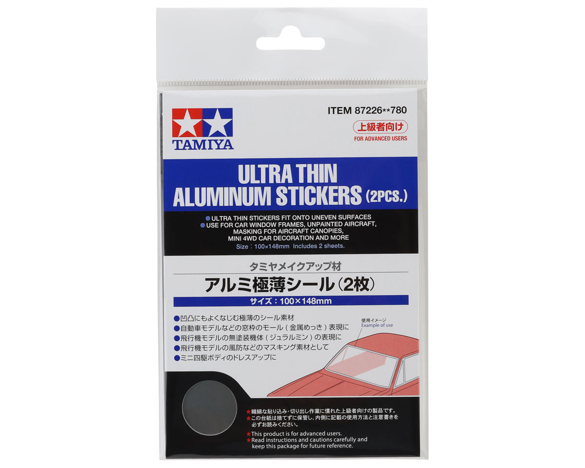 Tamiya Ultra-Thin Aluminum Trim Decal Sheet (2)