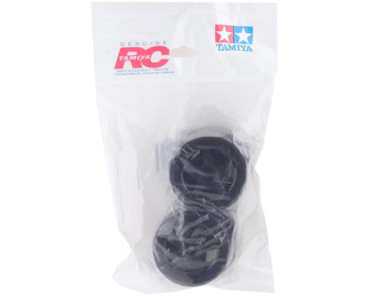 Tamiya 26mm Pre-Mounted Drift Tires (Black) (4)