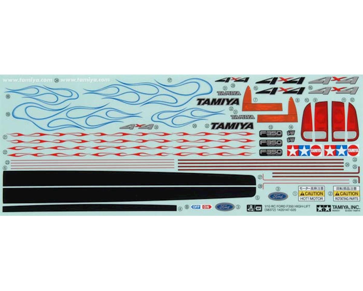 Tamiya Sticker 58372