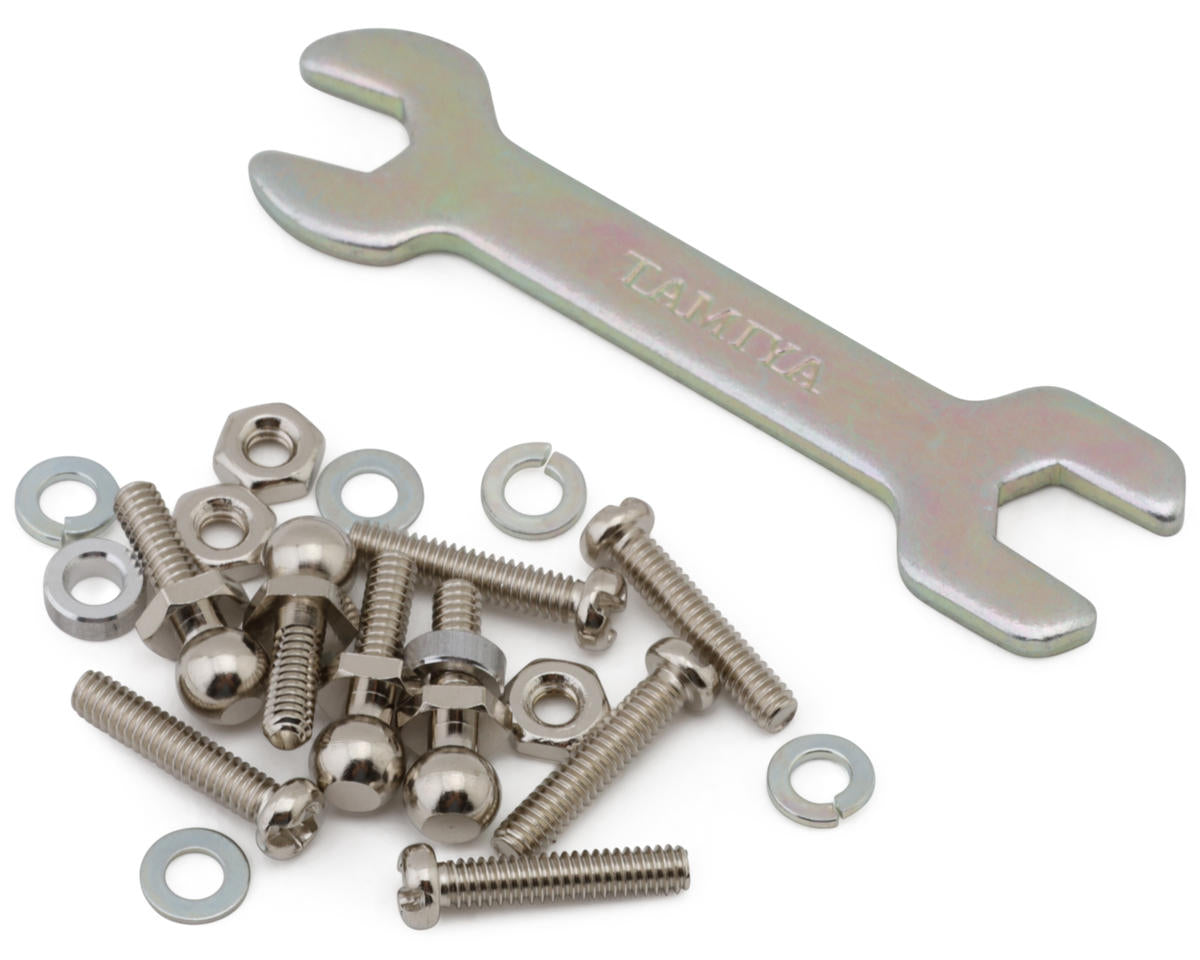 Tamiya JR HG Brass & Carbon Fiber Mass Damper Set w/Ball Connectors (J-Cup 2025)