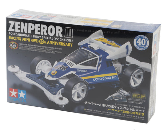 Tamiya 1/32 JR Mini 4WD Zenperor 3 Polycarbonate Body Special Kit (VZ Chassis)