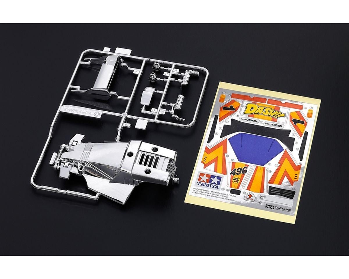 Tamiya JR Mini 4WD Dash-1 Emperor Body Set (Silver) (Super-II/Type 3)
