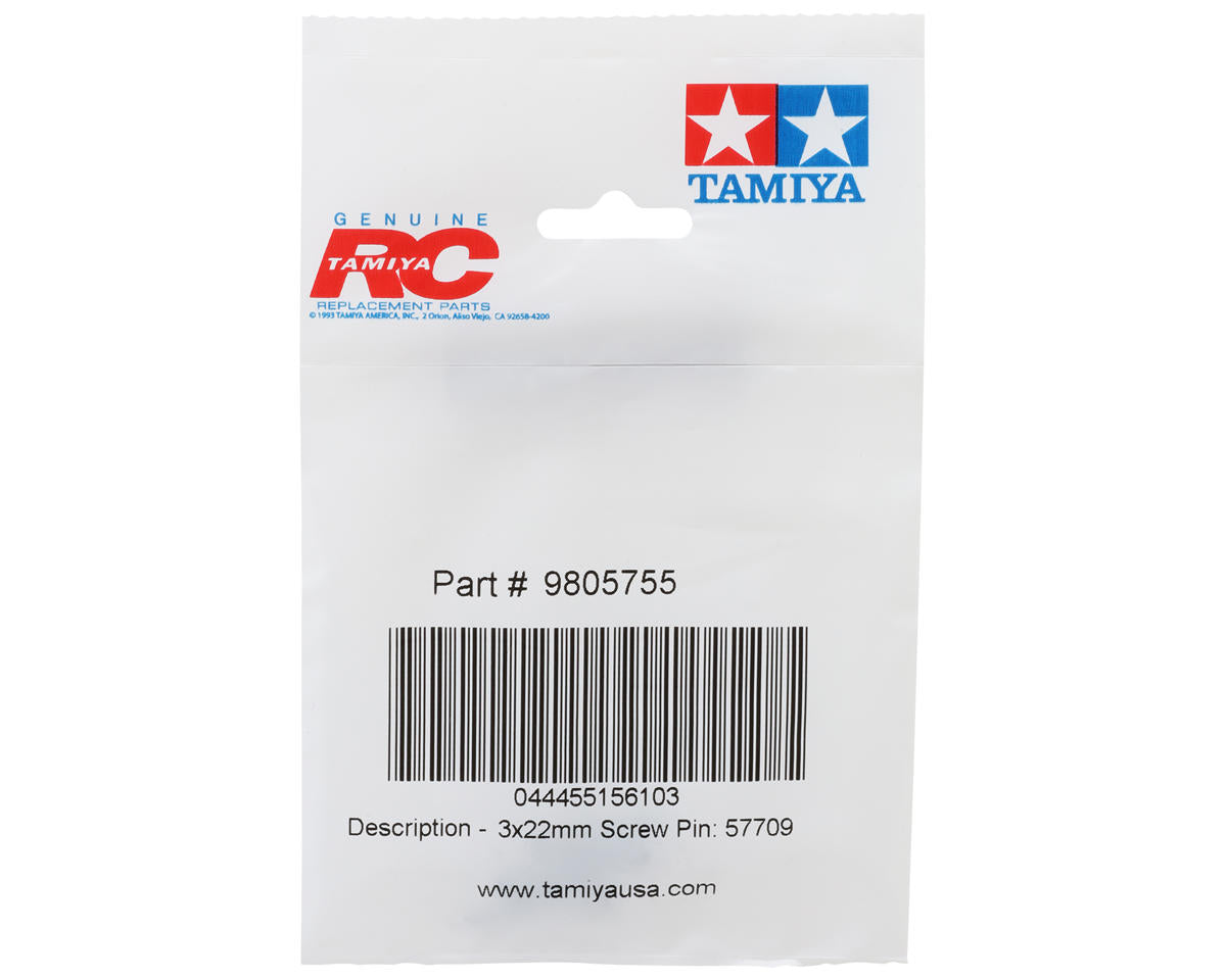 Tamiya 3x22mm Screw Pins (4)
