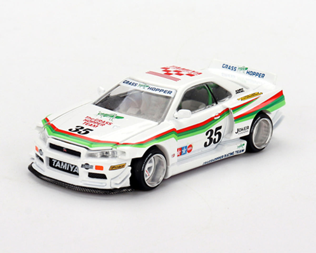 Tamiya Mini GT Nissan Skyline GT-R (R34) X “The Grasshopper” Kaido House