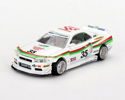Tamiya Mini GT Nissan Skyline GT-R (R34) X “The Grasshopper” Kaido House