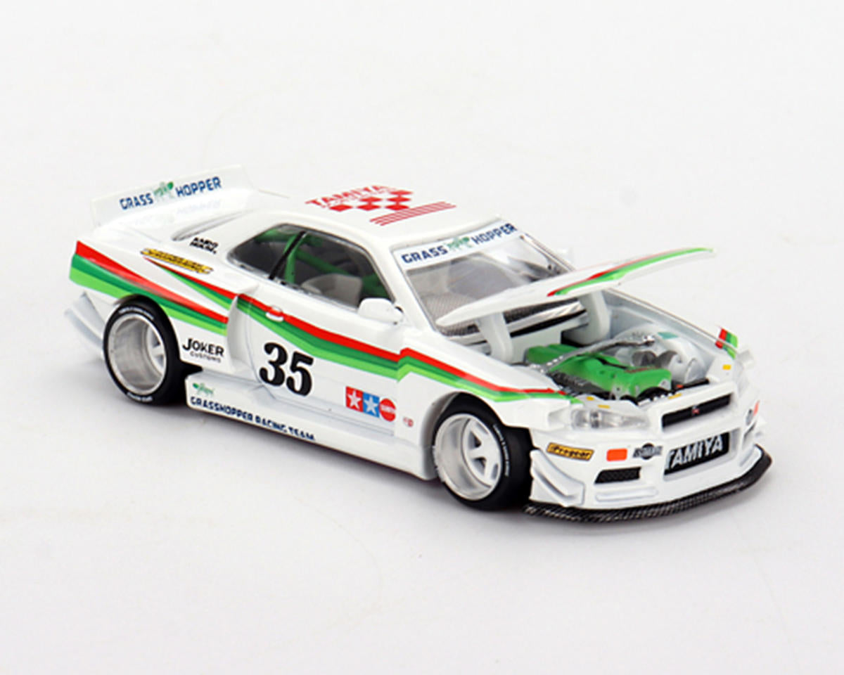 Tamiya Mini GT Nissan Skyline GT-R (R34) X “The Grasshopper” Kaido House
