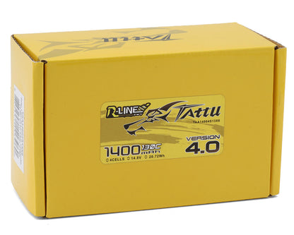 Tattu "R-Line 4.0" 4S LiPo Battery Pack 130C (14.8V/1400mAh)