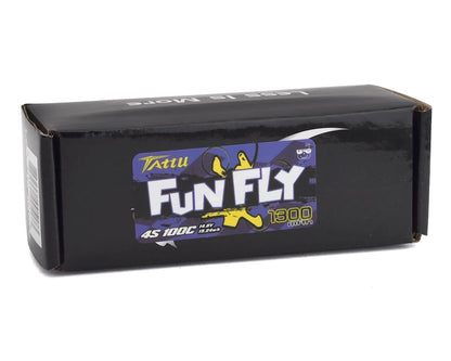 Tattu FunFly 4S LiPo Battery 100C (14.8V/1300mAh) (JST-XH)