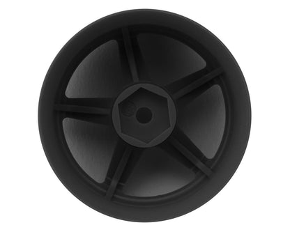 Topline N Model V3 Super High Traction Drift Wheels (Black) (2) (6mm Offset)