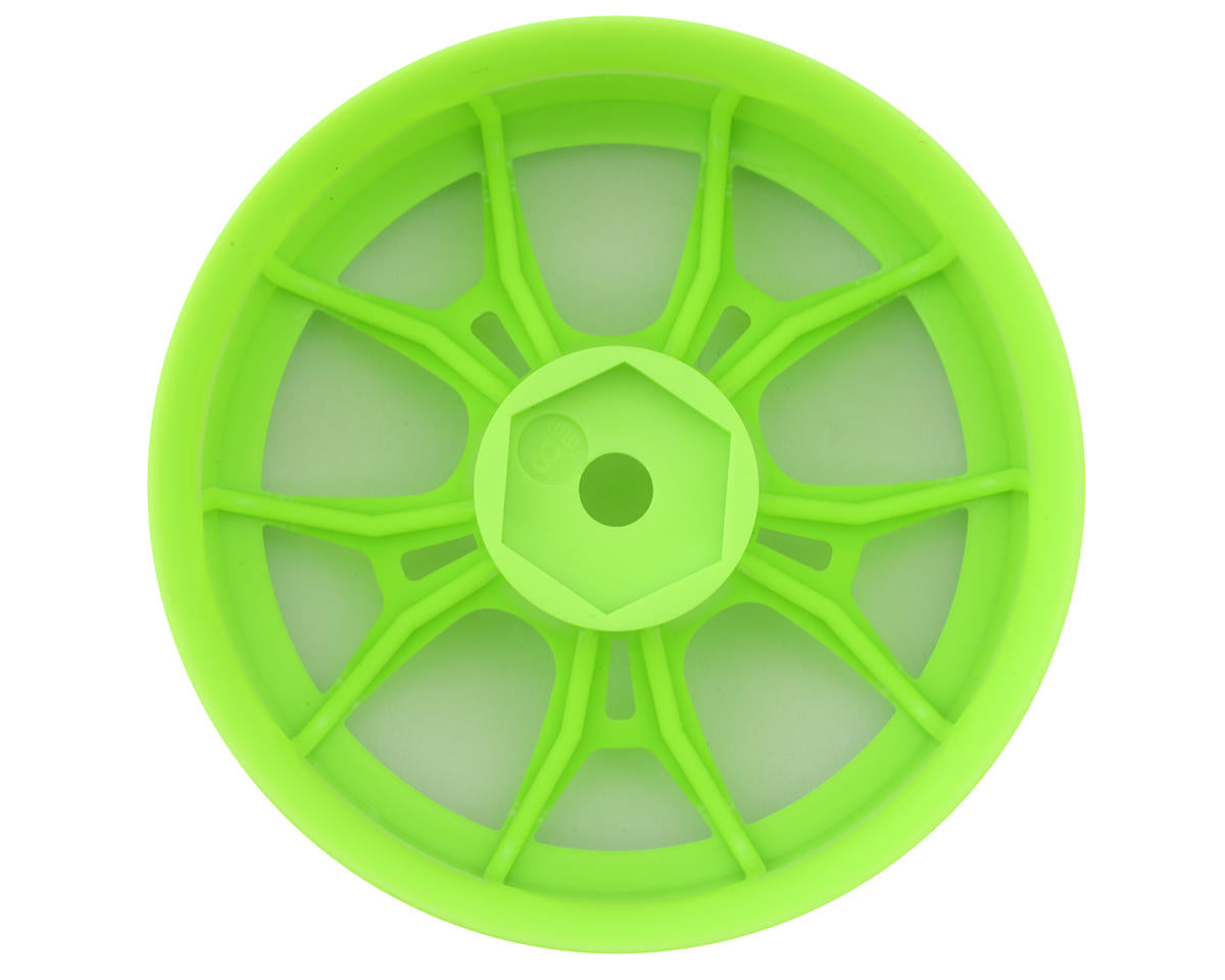 Topline FX Sport Multi-Spoke Drift Wheels (Green) (2) (8mm Offset)