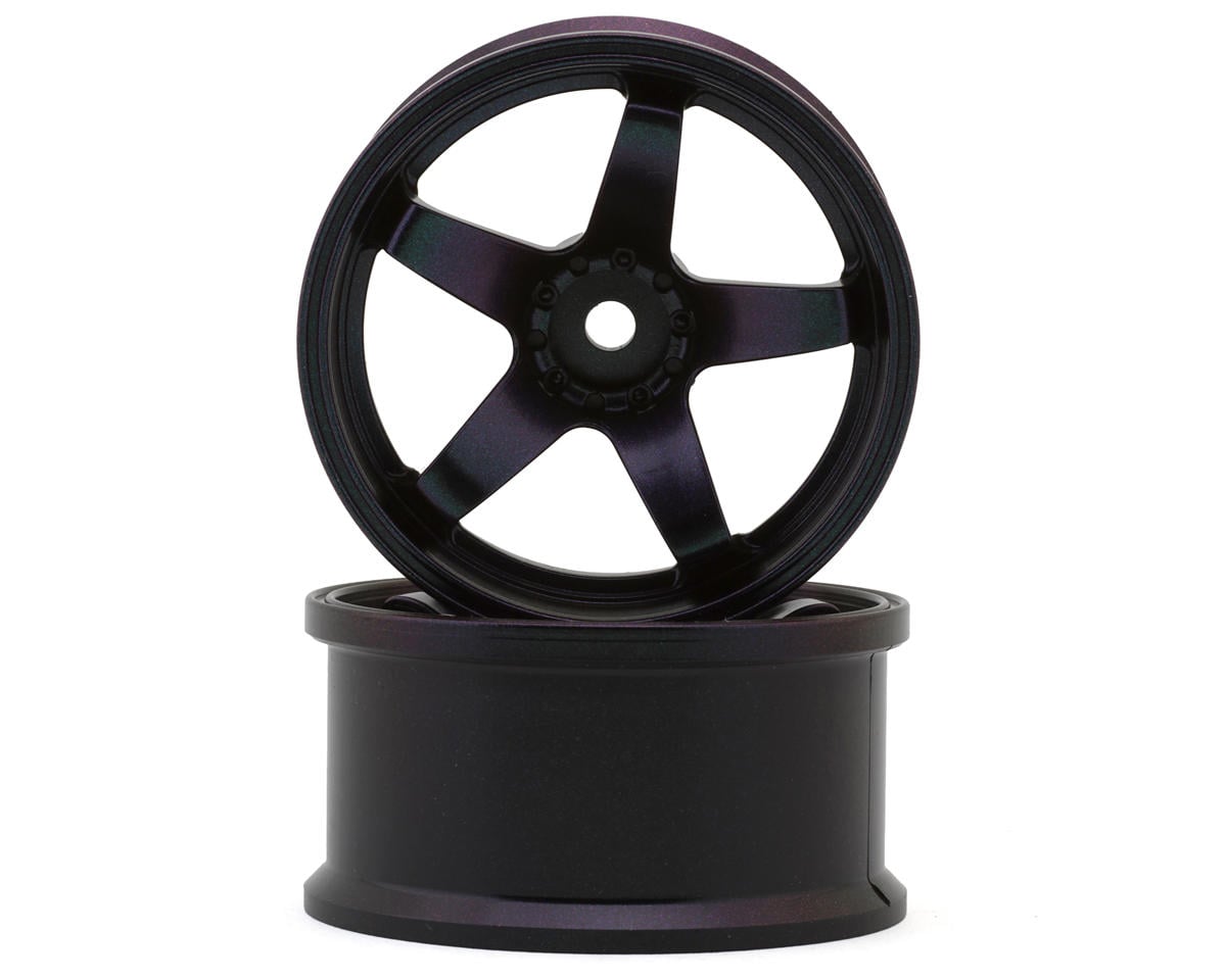 Topline N Model V3 Super High Traction Drift Wheels (Maziora) (2) (8mm Offset)