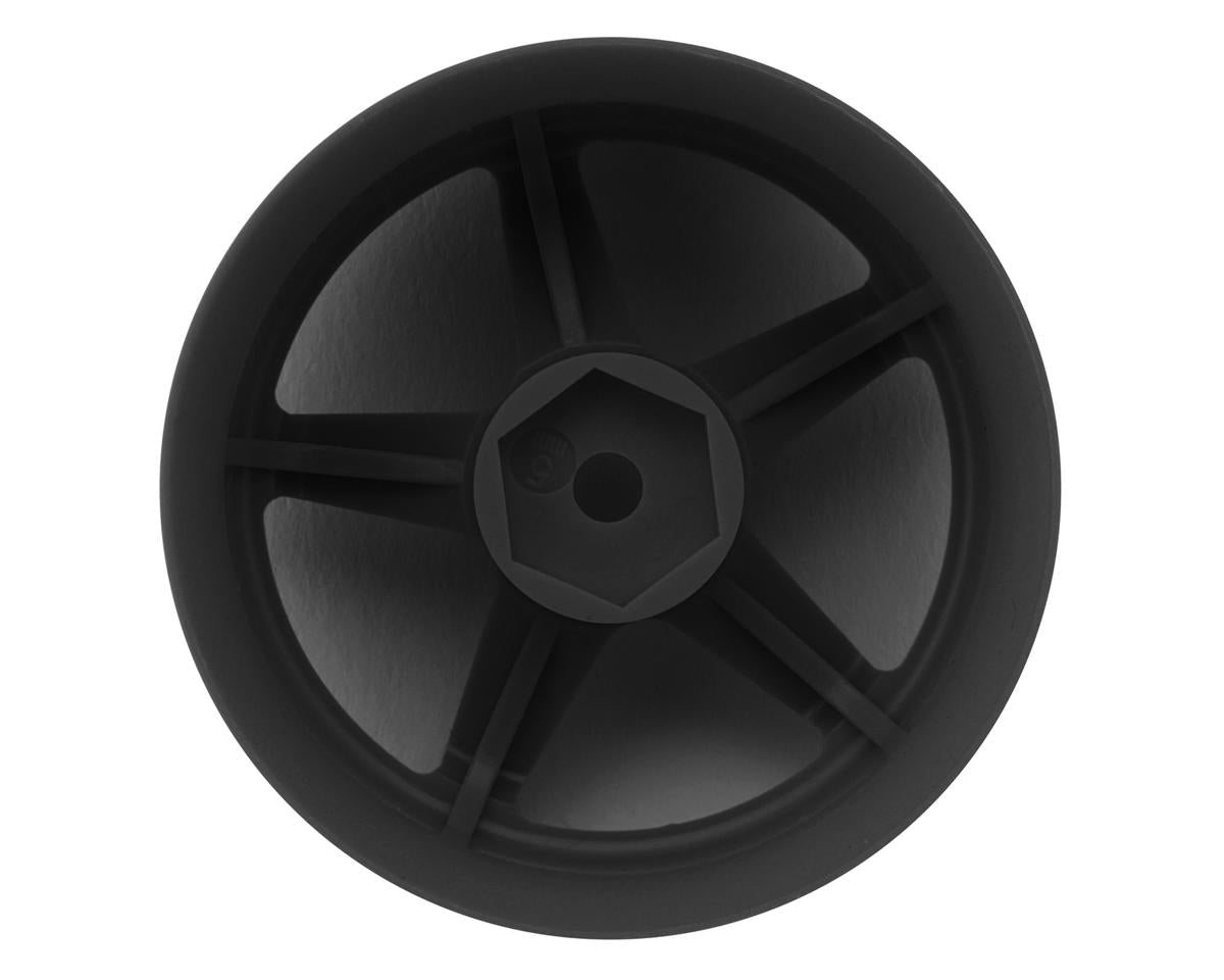Topline N Model V3 Super High Traction Drift Wheels (Black) (2) (8mm Offset)