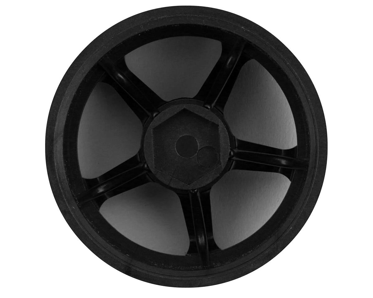 Topline M5 Spoke Drift Wheels (Black) (2) (6mm Offset)