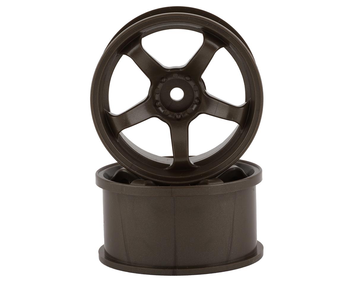 Topline M5 Spoke Drift Wheels (Matte Bronze) (2) (6mm Offset)