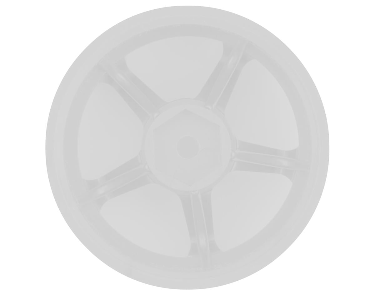 Topline M5 Spoke Drift Wheels (White) (2) (6mm Offset)