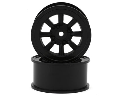 Topline RS Watanabe 1/10 Drift Wheels (Black) (2) (2mm Offset)