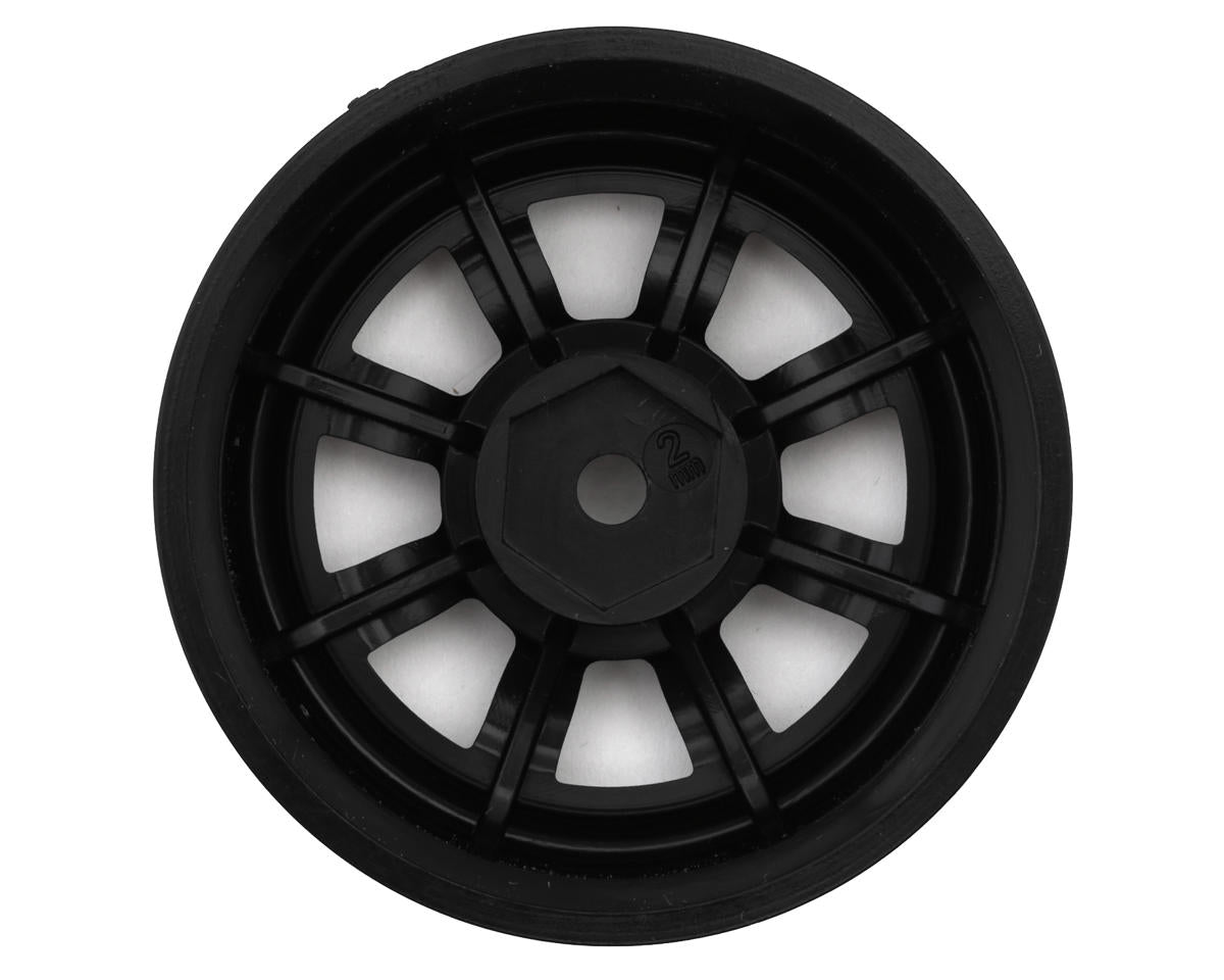 Topline RS Watanabe 1/10 Drift Wheels (Black) (2) (2mm Offset)