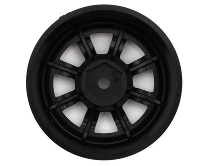 Topline RS Watanabe 1/10 Drift Wheels (Black) (2) (2mm Offset)