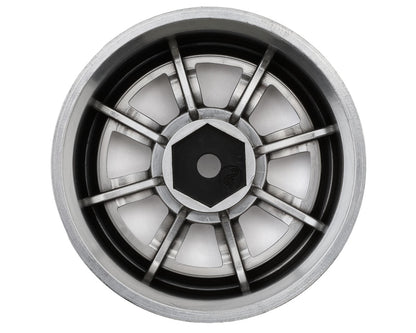 Topline RS Watanabe 1/10 Drift Wheels (Chrome) (2) (2mm Offset)