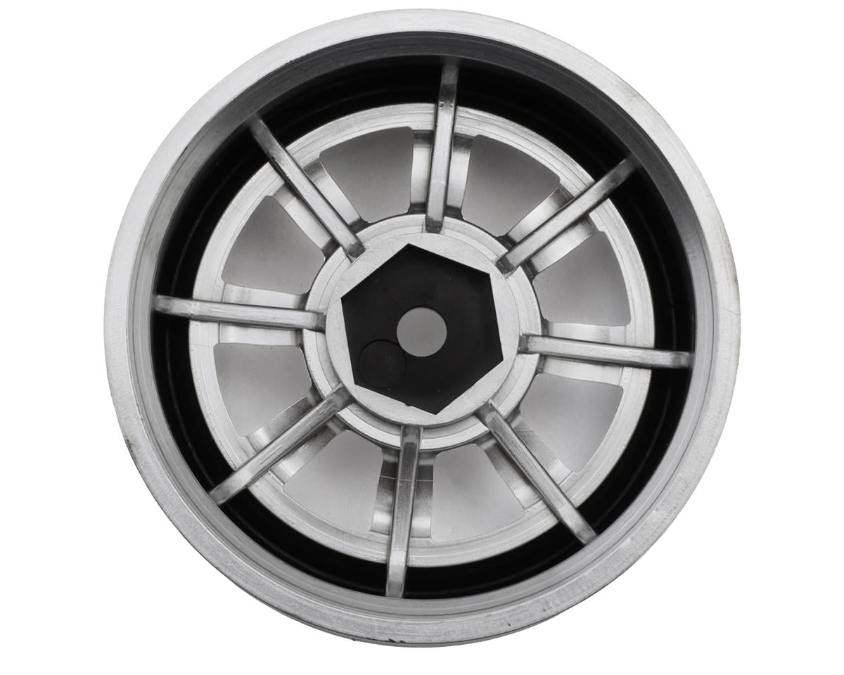 Topline RS Watanabe 1/10 Drift Wheels (Chrome) (2) (7mm Offset)