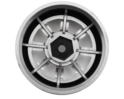 Topline RS Watanabe 1/10 Drift Wheels (Chrome) (2) (7mm Offset)