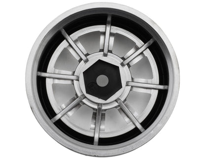 Topline RS Watanabe 1/10 Drift Wheels (Chrome) (2) (10mm Offset)