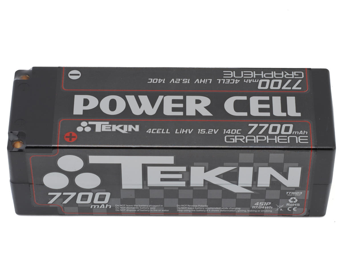 Tekin Power Cell 4S HV 140C LiPo Battery (15.2V/7700mAh)