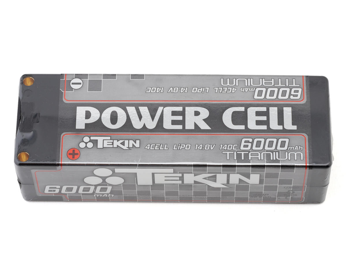 Tekin Titanium Power Cell 4S LCG Brick LiPo Battery 140C (14.8V/6000mAh)