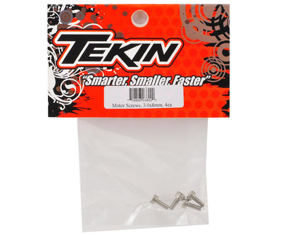 Tekin 3x8mm Motor Screw Set (4)