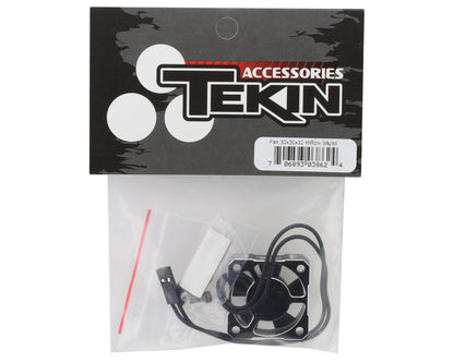 Tekin 30x30x10 Hiflow Aluminum Cooling Fan (Black/Silver)