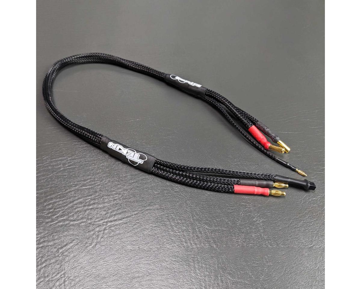 Tekin 2S Charge Cable w/4mm & 5mm Bullet Connector