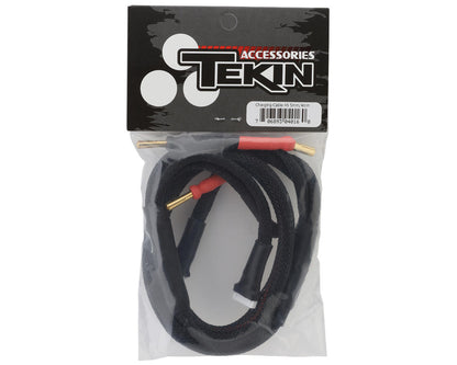 Tekin 4S Charge Cable w/4mm & 5mm Bullet Connector